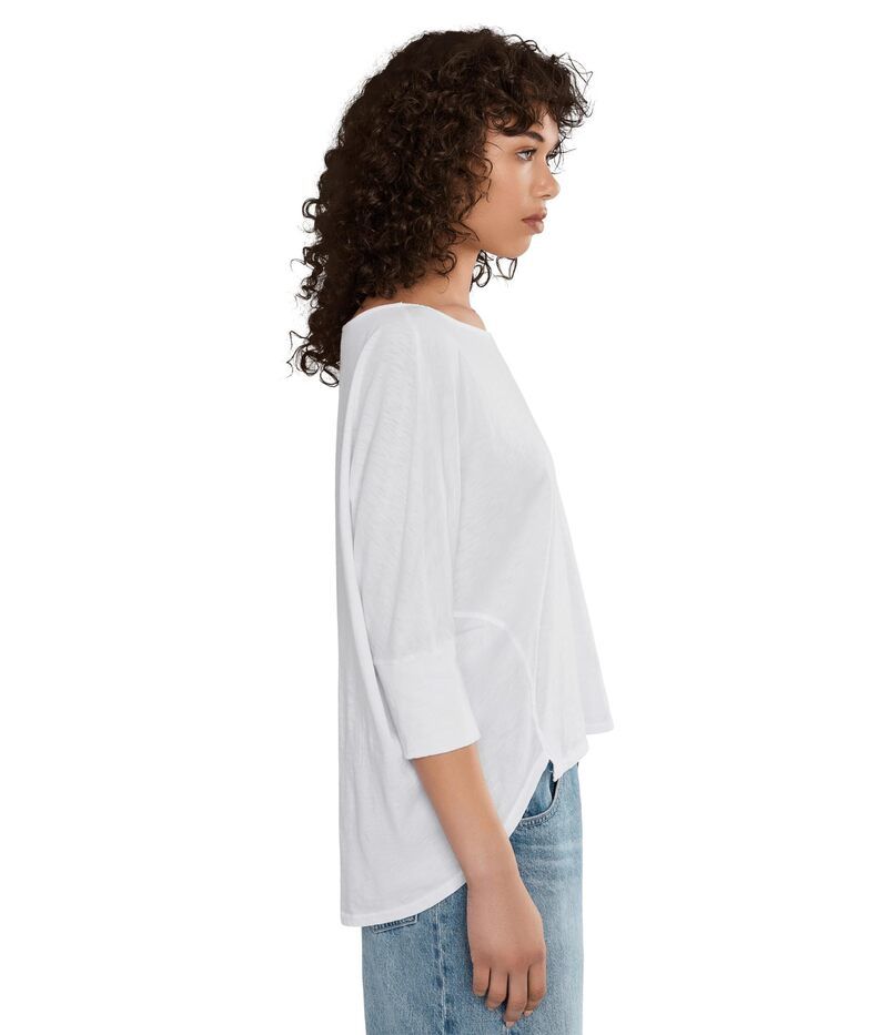 マイケルスターズ レディース トップス シャツ Michael Starselma Dolman Tee White ホワイト