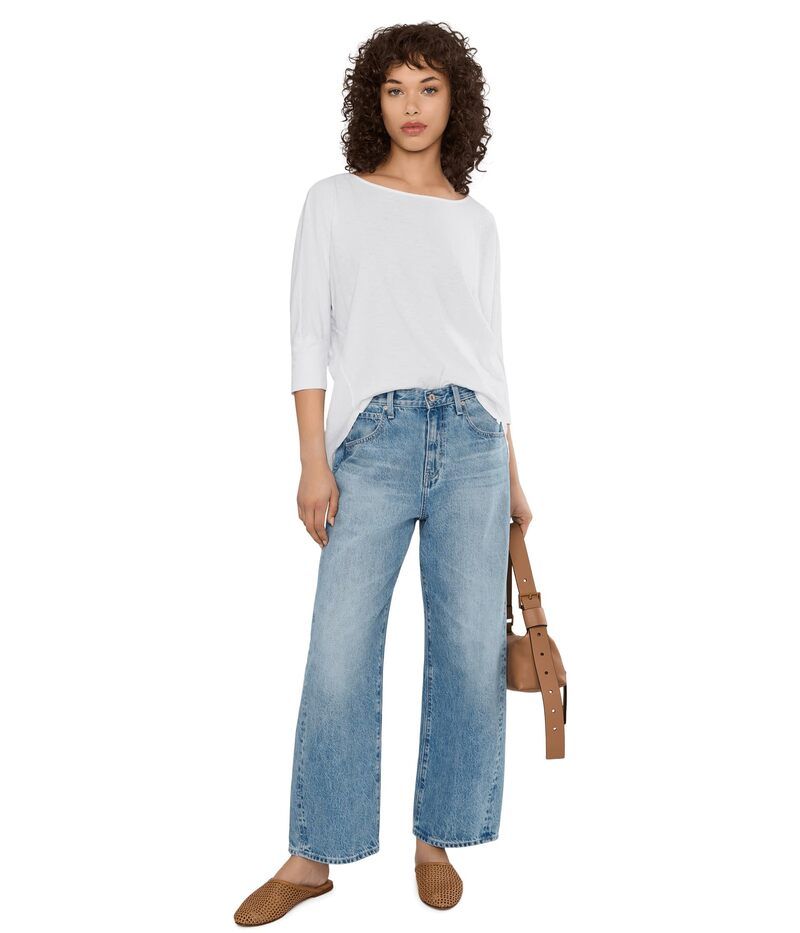 マイケルスターズ レディース トップス シャツ Michael Starselma Dolman Tee White ホワイト