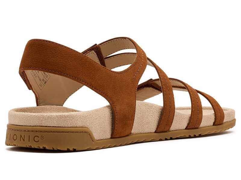 バイオニック レディース シューズ サンダル VIONIC Essie Brandy Nubuck