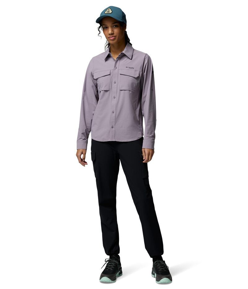 コロンビア レディース ボトムス カジュアルパンツ Columbia Silveridgelite Pants Black ブラック