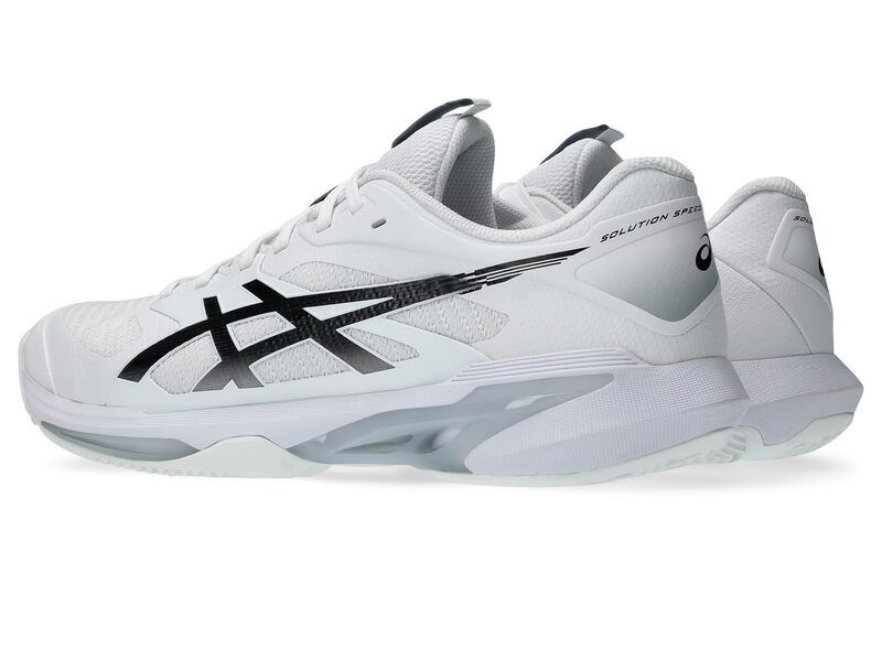 アシックス メンズ シューズ スニーカー ASICSolution Speed FF 4 Clay WhiteBlack ホワイト