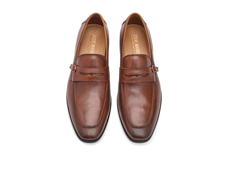 スティーブ マデン メンズ シューズ スリッポン・ローファー Steve Madden Chilo Tan Leather タン