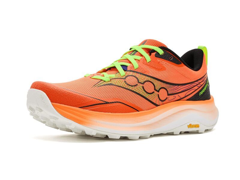 サッカニー メンズ シューズ スニーカー Saucony Peregrine 16 FireBlack ブラック