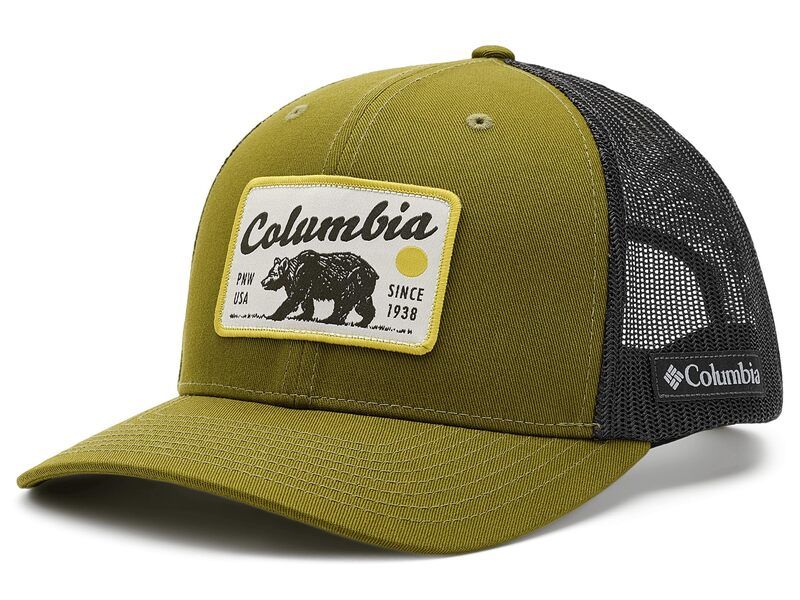 コロンビア メンズ アクセサリー 帽子 メッシュ Columbia Mesh Snap Back Mossy GreenPw グリーン