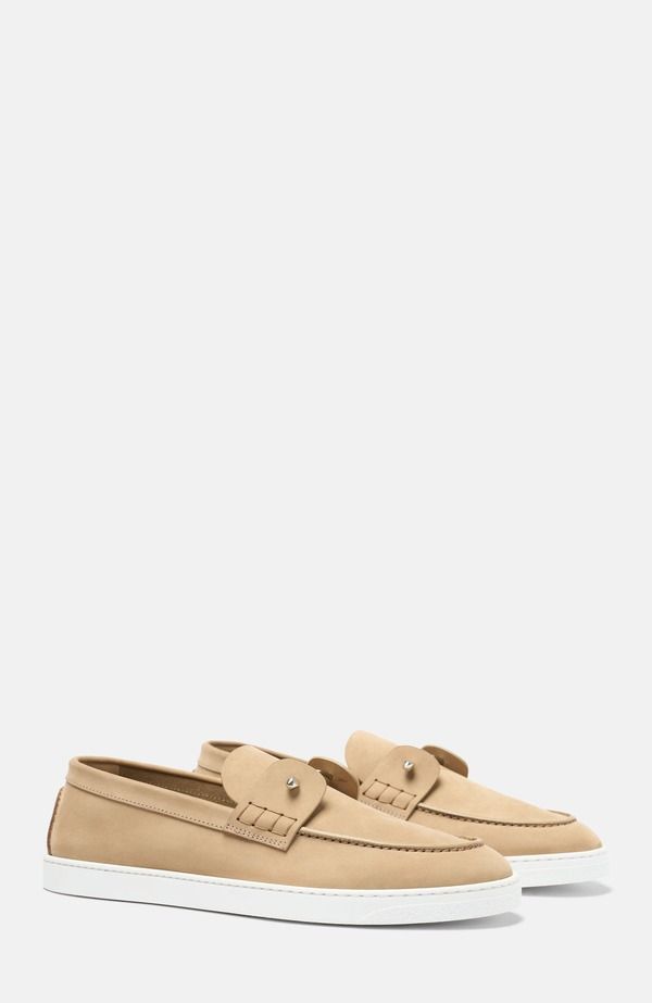 スカロッソ メンズ シューズ スリッポン・ローファー SCAROSSO Cole Loafers Biscuit Beige Nubuck ベージュ