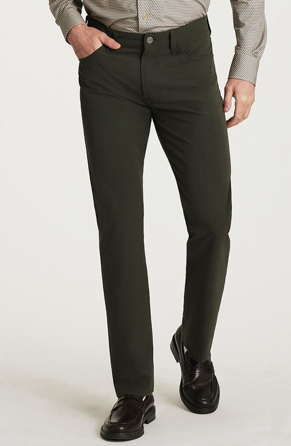 ３４ヘリテージ メンズ ボトムス カジュアルパンツ ストレート 34 Heritage Courage Commuter Straight Leg Pants Peat Commuter Luxe