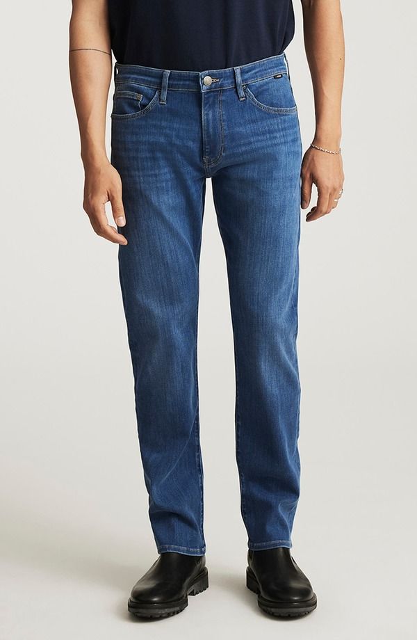マーヴィ ジーンズ メンズ ボトムス デニムパンツ ストレート Mavi Jeans Marcuslim Straight Leg Jeans Mid Supermove