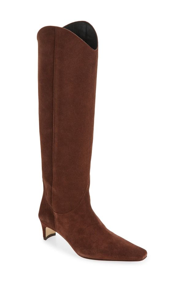 スタウド レディース シューズ ブーツ・レインブーツ STAUD Wally Western Boot Mahogany