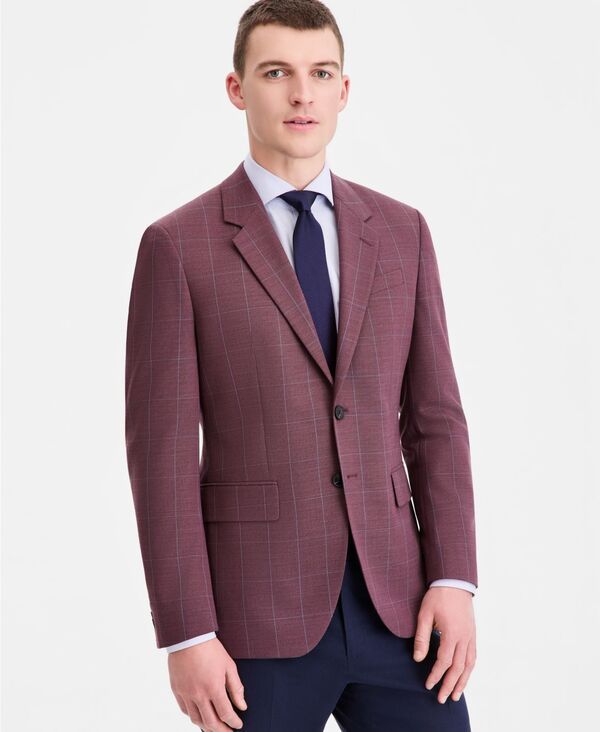 ヒューゴボス メンズ アウター ジャケット・ブルゾン ブレザー Hugo Boss Mens ModernFit Blue Blazer Blue ブルー