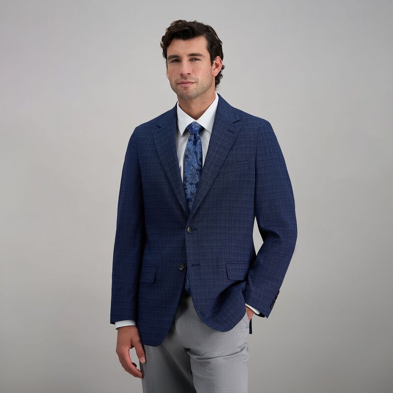 ハガー レディース アウター ジャケット・ブルゾン コート Mens JM Haggar Premium TailoredFit Sport Coat Navy ネイビー