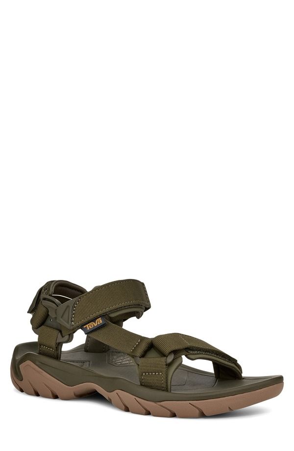 テバ メンズ シューズ サンダル Teva Terra Fi 5 Universal Sport Sandal Dark Olive Honey Brown オリーブ