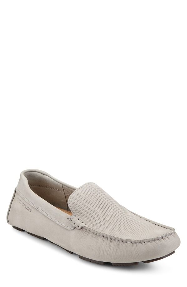 ロックポート メンズ シューズ サンダル ローファー Rockport Rodger Driving Loafer Taupe トープ