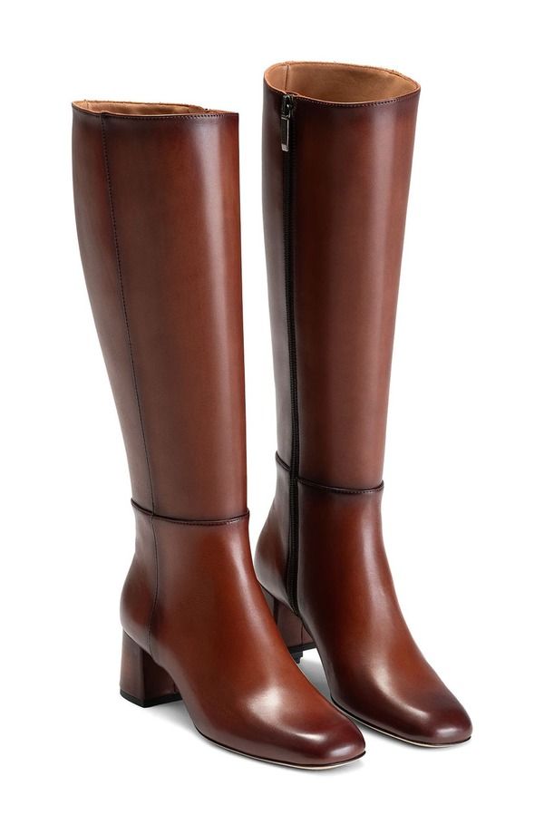 マグナーニ レディース シューズ ブーツ・レインブーツ Magnanni Elayne Knee High Rider Boot Light Brown ブラウン