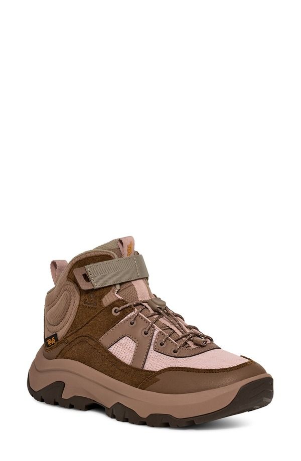 テバ レディース シューズ ブーツ・レインブーツ Teva Hurricane Daybreaker Mid Hiking Boot Deep Mahogany Rose Smoke スモーク