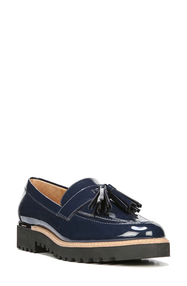 フランコサルト レディース シューズ スリッポン・ローファー Franco Sarto Carolyn Tasseloafer Inky Navy ネイビー