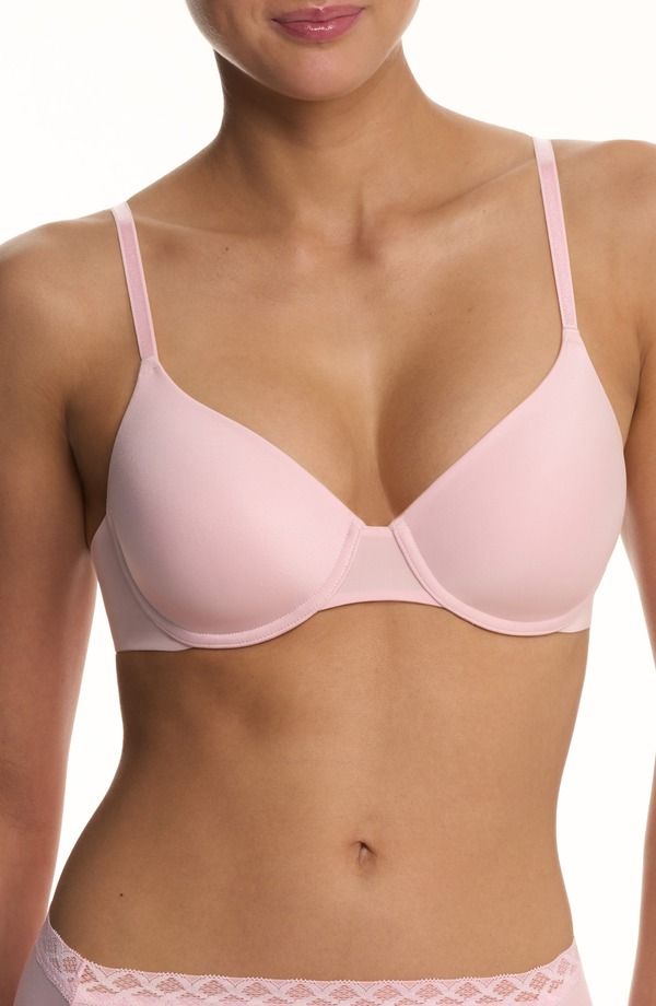 ナトリ レディース トップス Tシャツ Natori EverFit Seamless Convertible TShirt Bra Delicate Rose