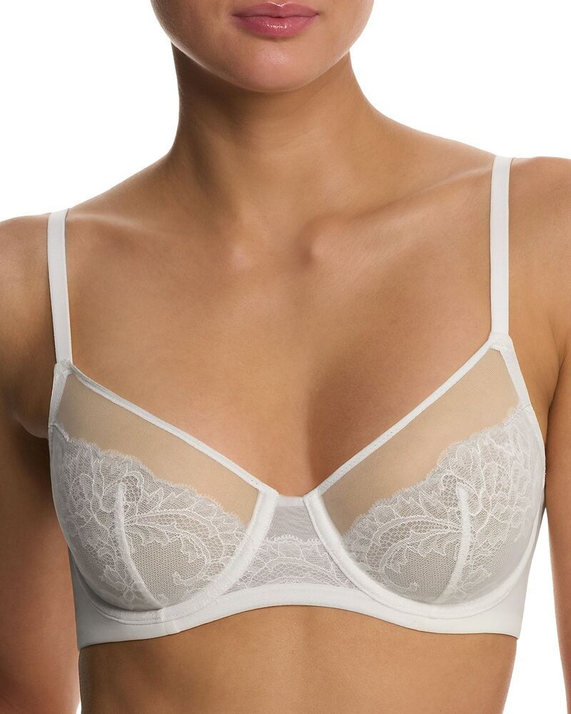 ナトリ レディース アンダーウェア ブラジャー Natori Radiance Convertible Unlined Underwire Bra Warm White ホワイト