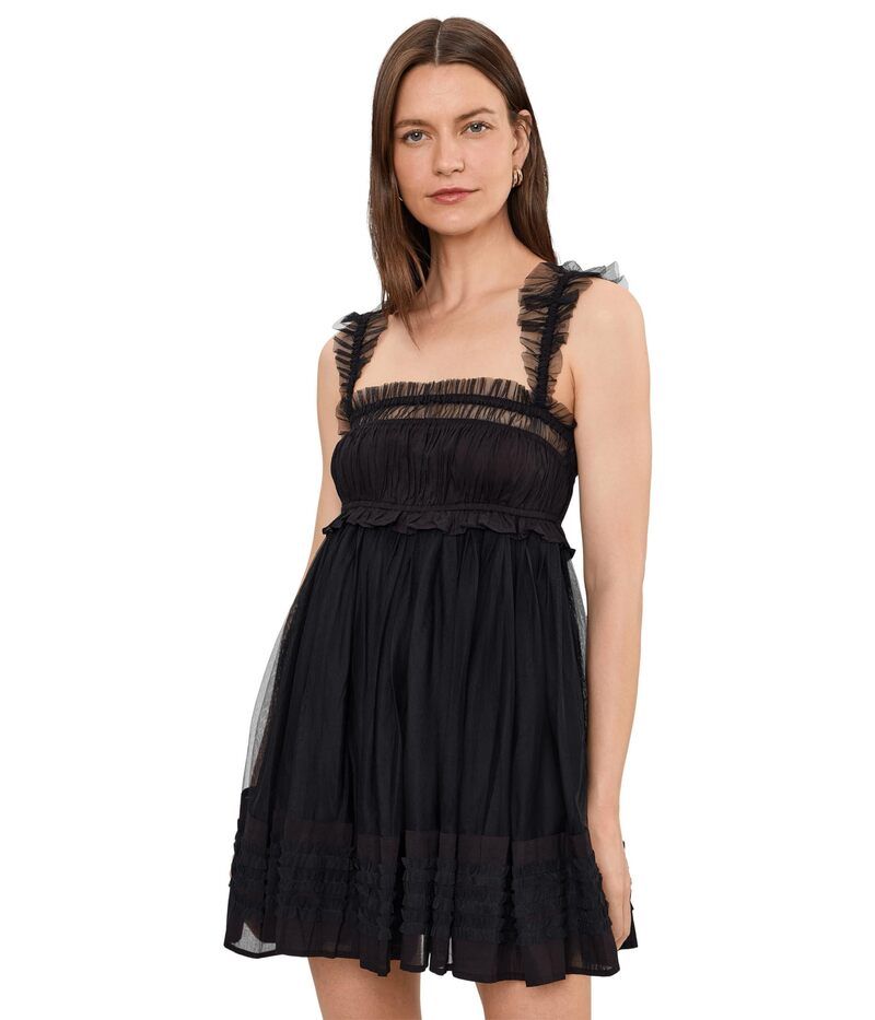 オールセインツ レディース トップス ワンピース Allsaints Angela DressWo Black ブラック