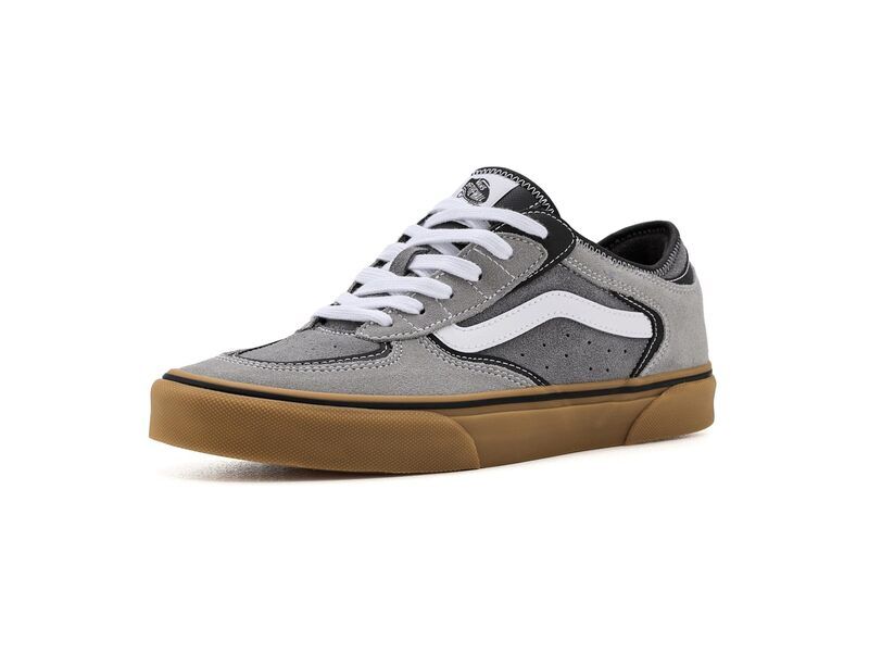 バンズ メンズ シューズ スニーカー Vans Rowley Classic Gum Frost Gray グレー