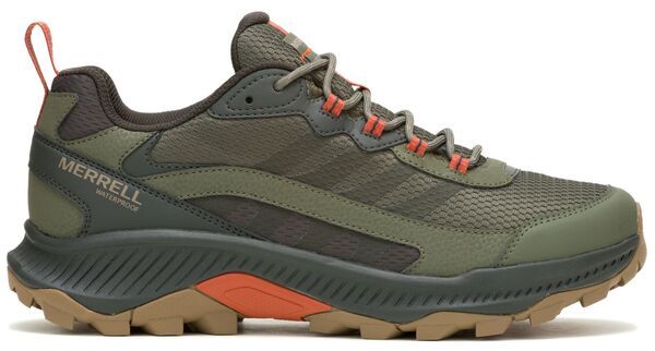 メレル メンズ シューズ スニーカー Merrell Menspeed Strike 2 Waterproof Hiking Shoes Olive オリーブ