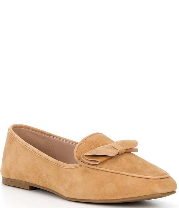 コールハーン レディース シューズ スリッポン・ローファー スエード Cole Haan Payson Suede Bow Loafers Biscuit