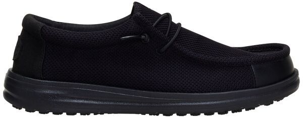 ヘイデュード メンズ シューズ スニーカー Hey Dude Mens Wally Work CE Shoes Black ブラック