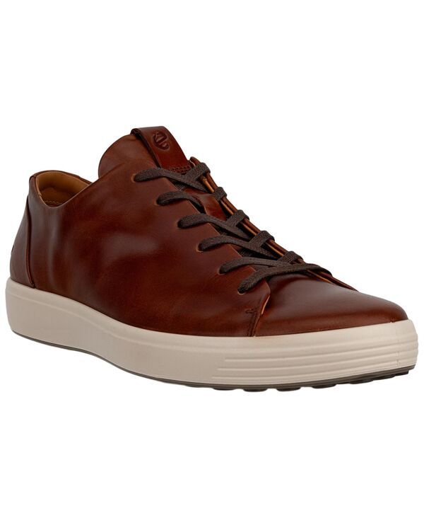 【送料無料】 エコー メンズ スニーカー シューズ Mens Soft 7 Premier Sneaker Cognac