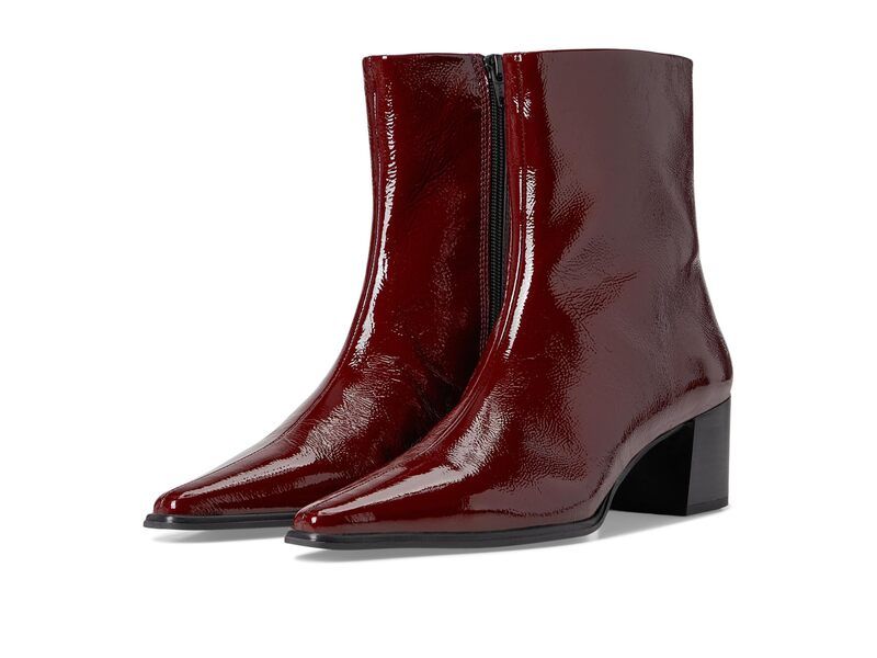 ヴァガボンド レディース シューズ ブーツ・レインブーツ レザー Vagabond Shoemakers Giselle Patent Leather Bootie Cherry