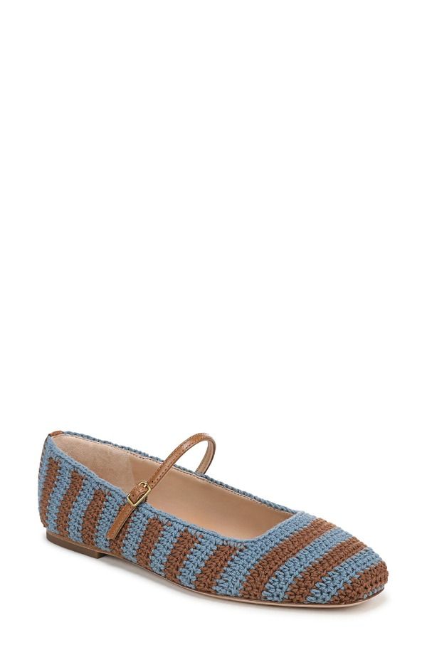 ヴェロニカ ベアード レディース シューズ パンプス Veronica Beard Ellie Crochet Flat Blue Steel Hazelwood ブルー
