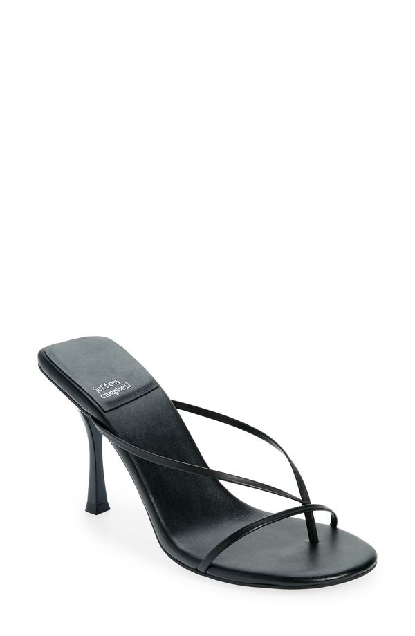 ジェフリー キャンベル レディース シューズ ヒール Jeffrey Campbell Murals Flip Flop Black ブラック