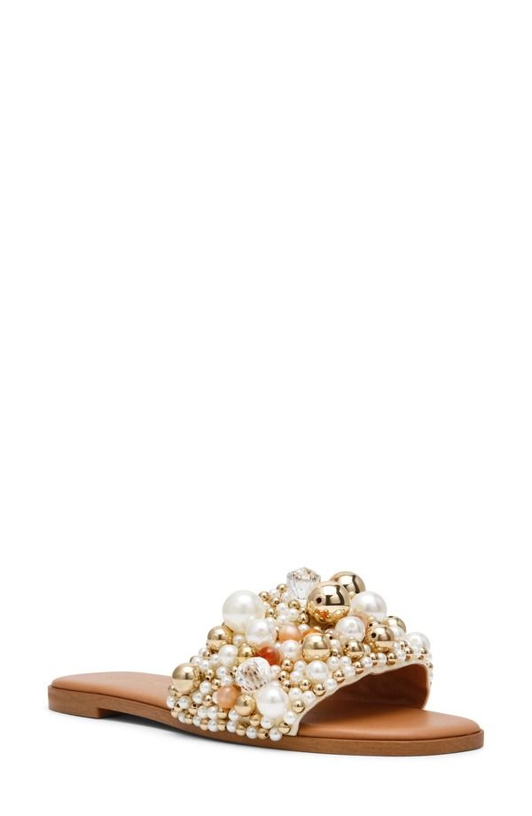スティーブ マデン レディース シューズ サンダル Steve Madden Klio Slide Sandal Coral Multi コーラル