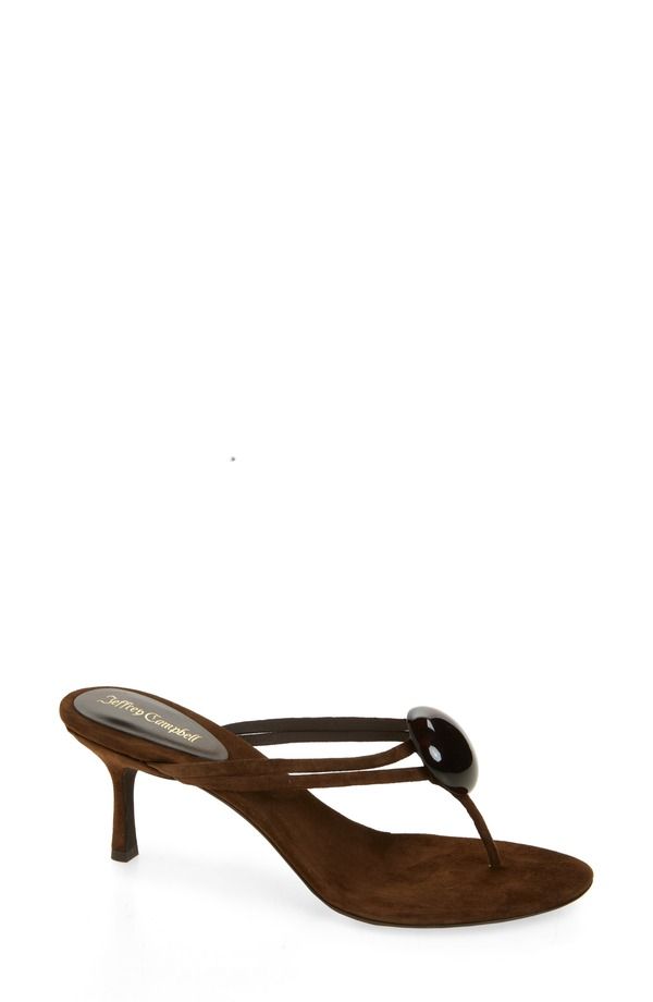 ジェフリー キャンベル レディース シューズ ヒール サンダル Jeffrey Campbell Nimora Slide Sandal Brown Suede Combo ブラウン