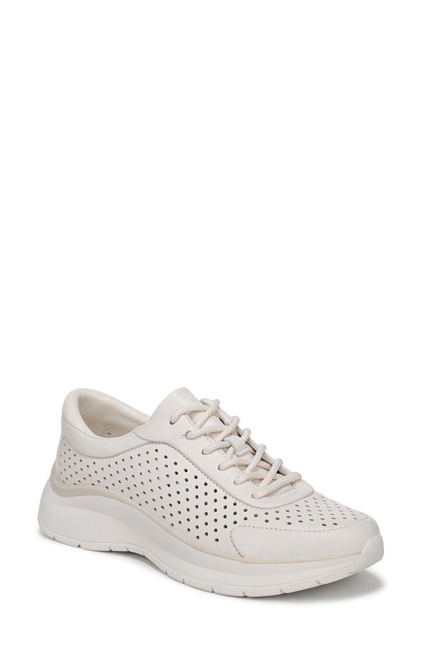 ナチュライザー レディース シューズ スニーカー Naturalizer Perforated Sneaker Warm White ホワイト