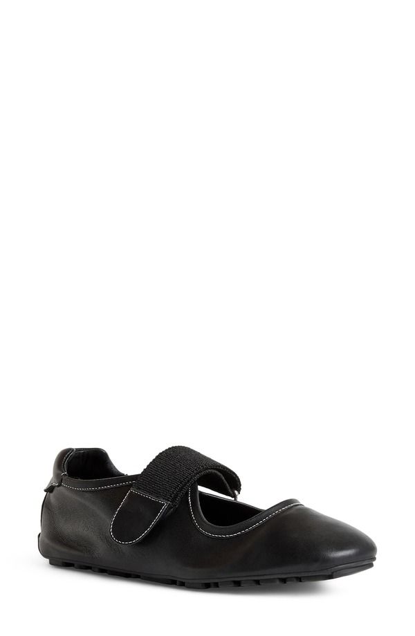 アクアタリア レディース シューズ パンプス Aquatalia Quero Wateresistant Mary Jane Flat Black Nappa ブラック