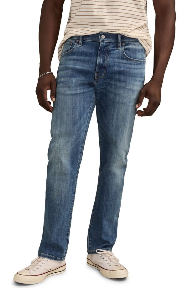 ラッキーブランド メンズ ボトムス デニムパンツ ストレート ジーンズ Lucky Brand 410 Athletic Straight Leg Jeans Helios