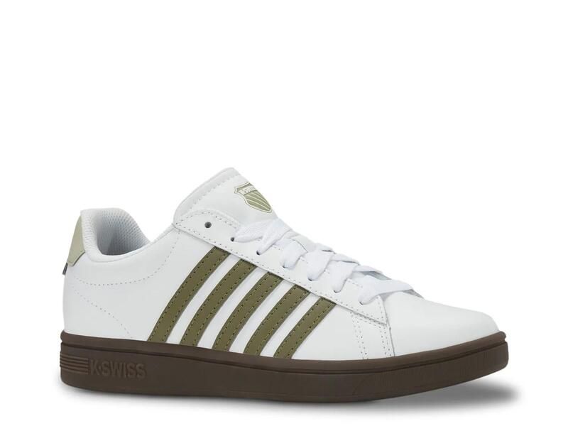 ケースイス メンズ シューズ スニーカー KSwissCourtiebreak II Sneaker Mens WhiteOlive Green ホワイト
