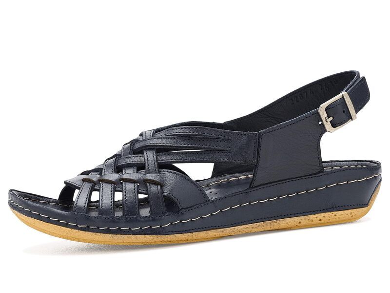 スプリングステップ レディース シューズ ヒール Spring Step Choi Navy ネイビー