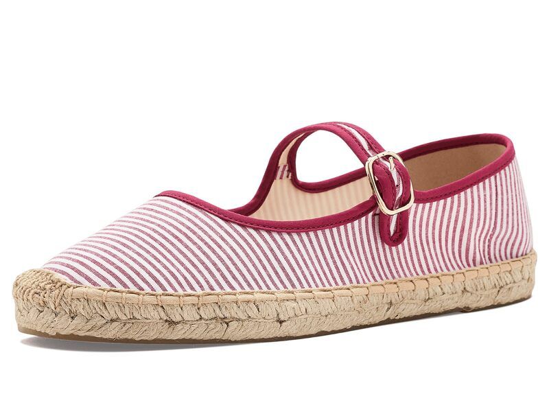ソルドス レディース シューズ サンダル Soludoseersucker Mary Janespadrille Classic Pink ピンク