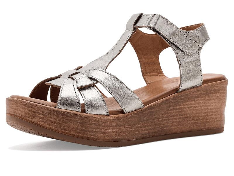 ミズムーズ レディース シューズ ヒール サンダル Miz Mooz Wilder Wedge Sandals Pewter ピューター