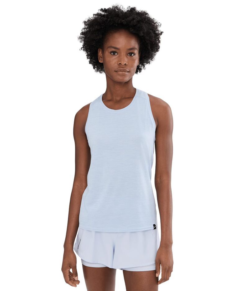 ブルックス レディース トップス シャツ Brooks Luxe Tank Heather Halogen ヘザー