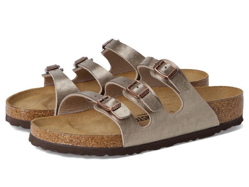 ビルケンシュトック レディース シューズ サンダル Birkenstock Florida BirkoFlor Graceful Taupe トープ