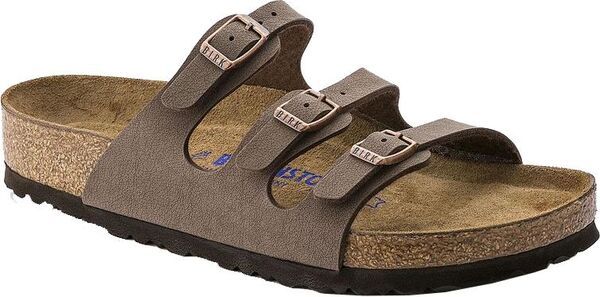 ビルケンシュトック レディース シューズ サンダル Birkenstock Womens Florida Soft Footbed Sandals Mocha モカ