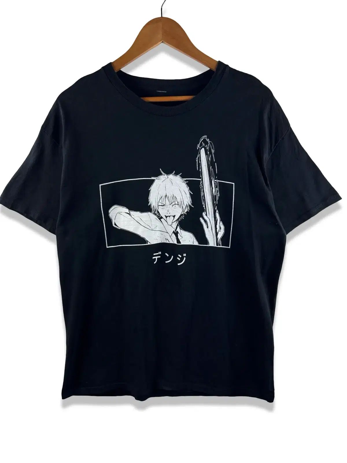 チェンソーマン デンジ ブートレグ Tシャツ 3548