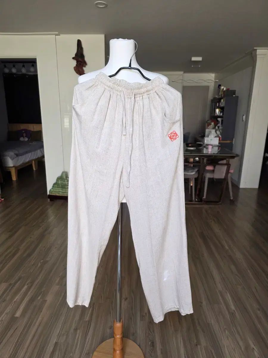 高級麻ズボン 2種 (新品