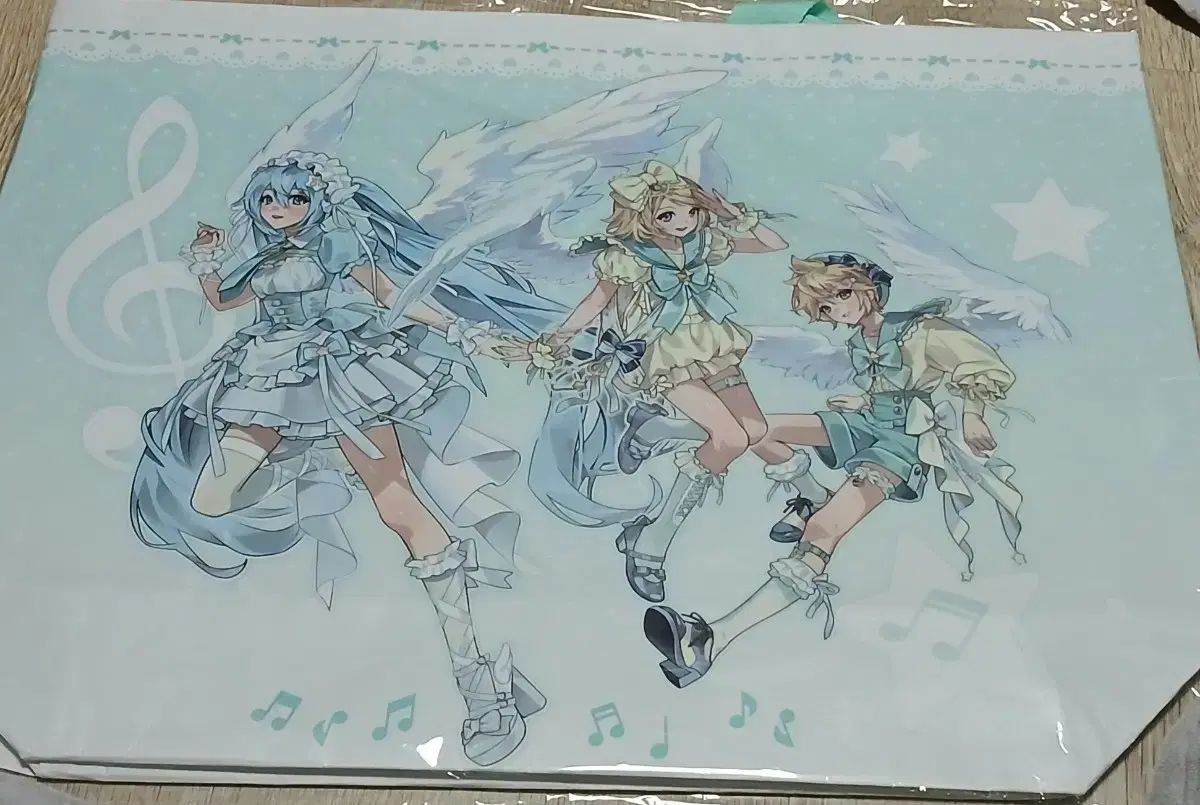 VOCALOID（ボーカロイド・ボカロ）ポップアップ Withmuu ウィズミュー 初音ミク・リン・レン リユーザブルバッグ