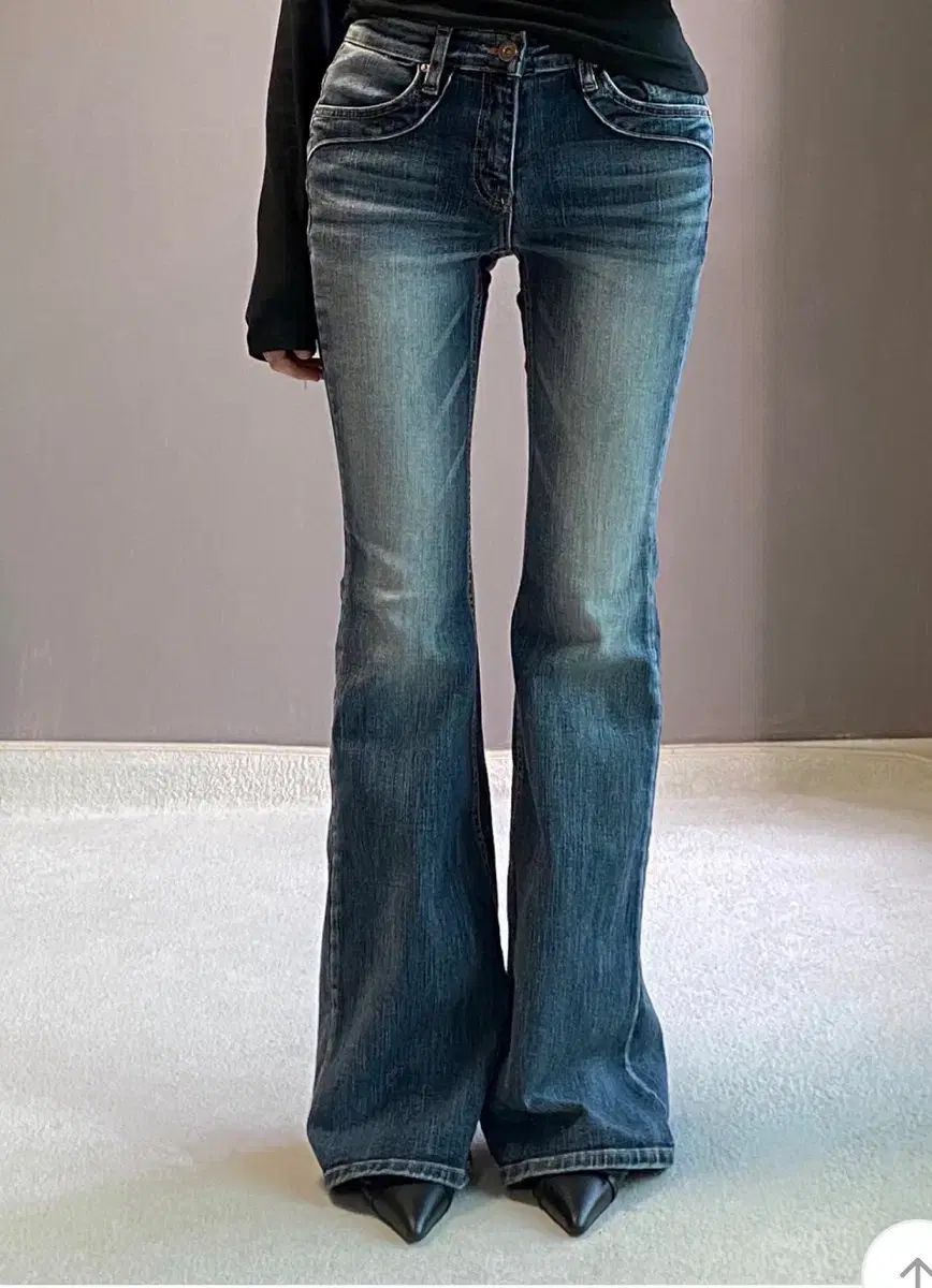新一般品)ビーツアンドバップス-トゥービー ロー ブーツカット L