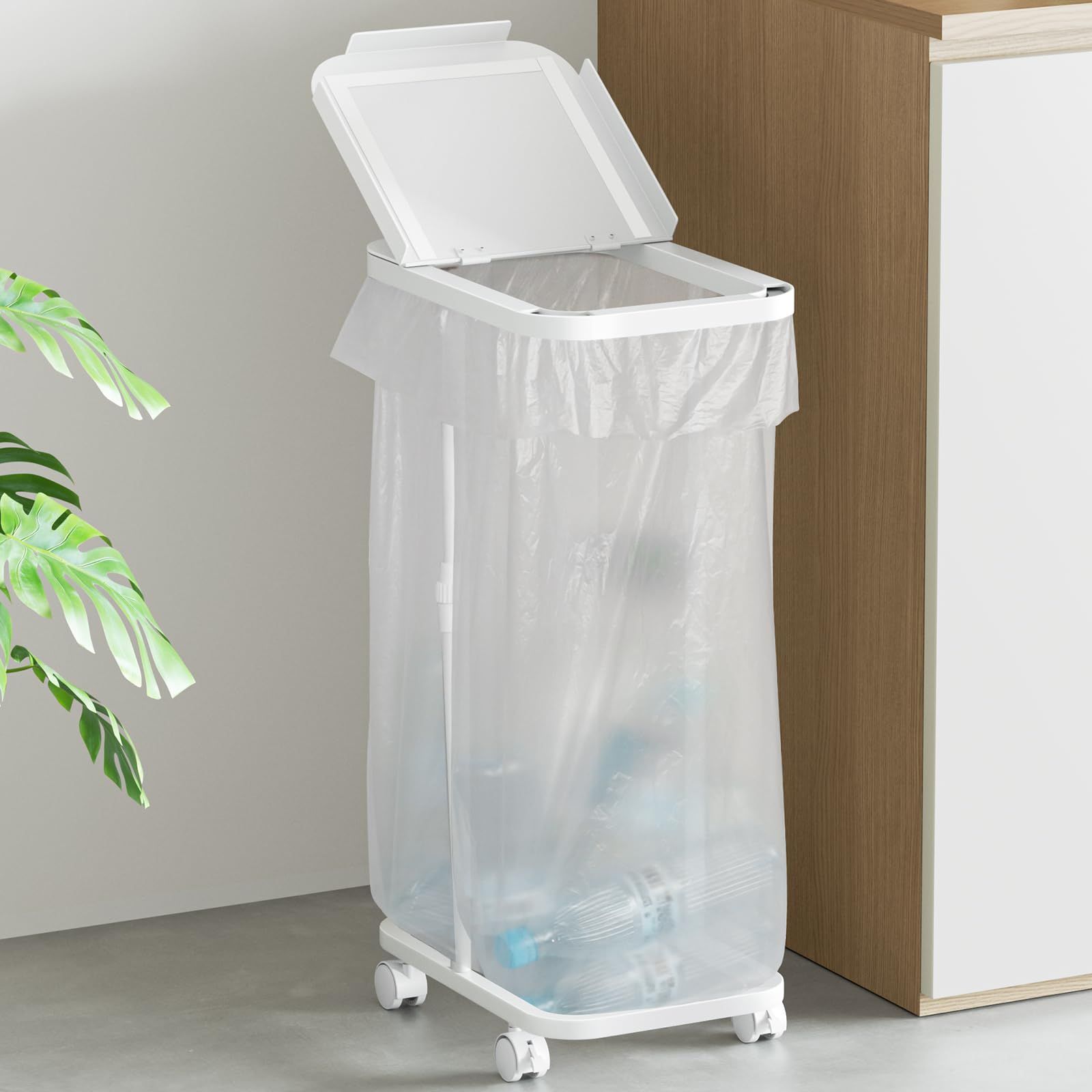 TTWO ゴミ袋ホルダー 20L?90L対応 高さ伸縮可 ゴミ箱 蓋付き におい遮断 分別ゴミ箱 塵袋ホルダー 30L 45Ｌなど ゴミ袋スタンド ゴミ捨て簡単 ポリ袋ラック レジ袋スタンド リサイクルスタンド エコ スリム おしゃれ 使いや 096a55b7