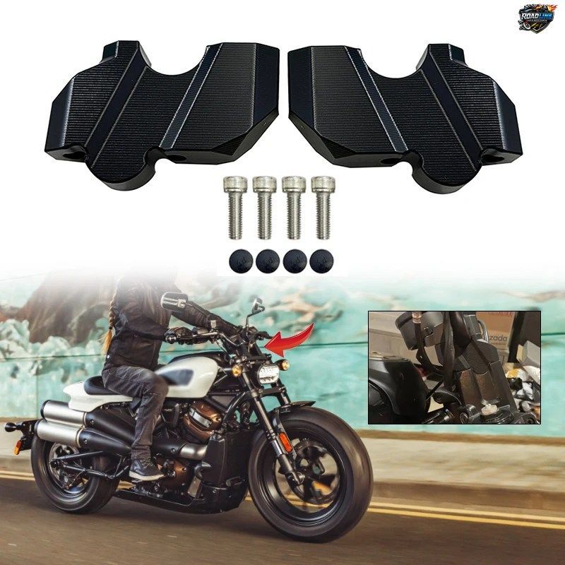 オートバイ用ハンドルバーライザーマウントハンドルバークランプライズエクステンドアダプターハーレースポーツスターS 1250 RH1250S 2021-