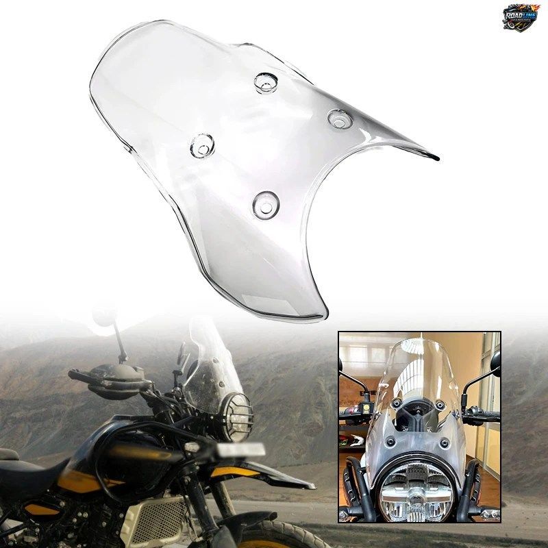 HIMALAYAN 450、HIMALAYAN452、HIMALAYAN450 2024、2025用オートバイウインドシールド、高位置ウインドシールド、HIMALAYAN純正部品