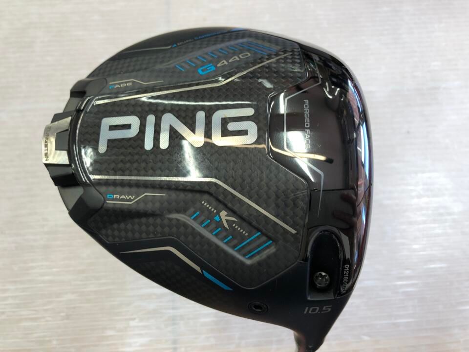ピン G440 K 10.5度 TOUR 2.0 CHROME 65 Sフレックス ドライバー 中古 